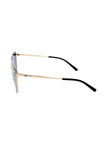 Missoni Damen-Sonnenbrille in Gold/ Dunkelblau