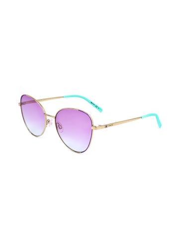 Missoni Damen-Sonnenbrille in Gold/ Lila