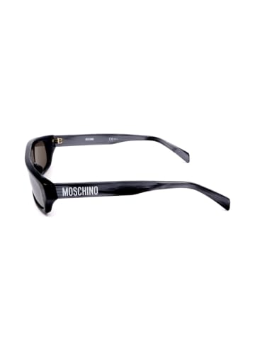 Moschino Damen-Sonnenbrille in Schwarz/ Grau