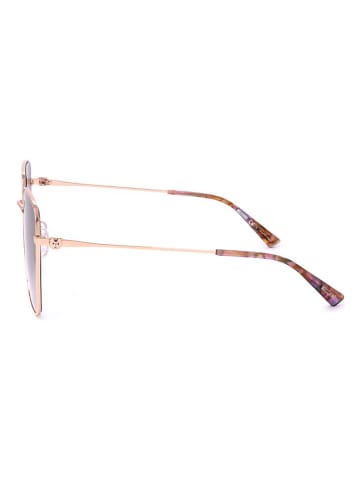 Moschino Damen-Sonnenbrille in Lila/ Gold