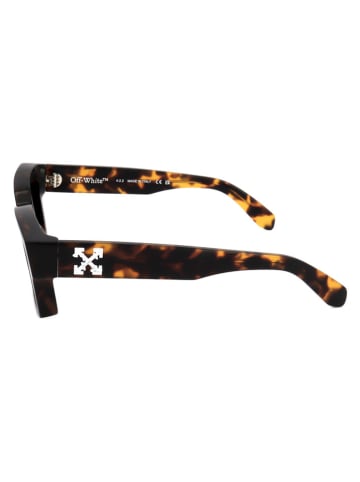 OFF WHITE Unisekszonnebril bruin/groen