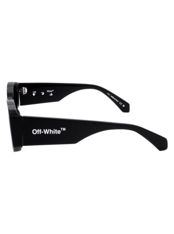 OFF WHITE Okulary przeciwsłoneczne unisex w kolorze czarno-szarym