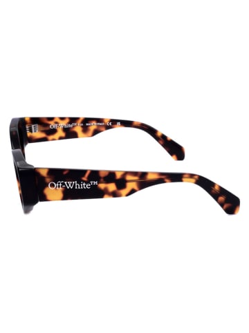 OFF WHITE Unisekszonnebril bruin/groen