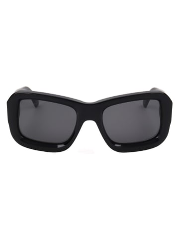 OFF WHITE Okulary przeciwsłoneczne unisex w kolorze czarno-szarym