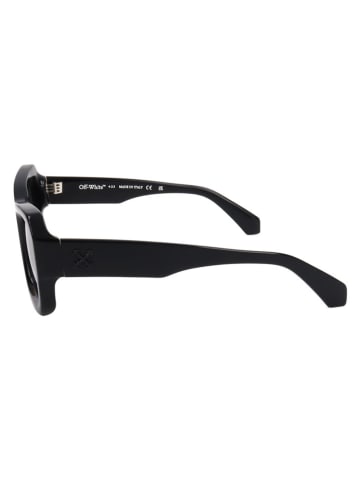 OFF WHITE Unisex-Sonnenbrille in Schwarz/ Grau