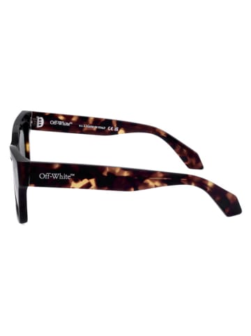 OFF WHITE Unisekszonnebril bruin/groen
