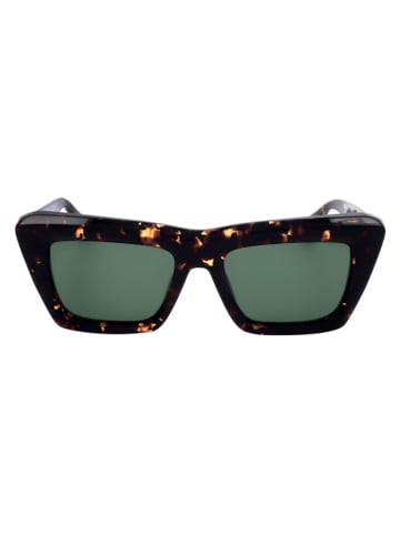 OFF WHITE Unisex-Sonnenbrille in Braun/ Grün