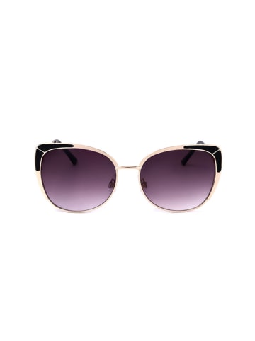 Oscar de la Renta Damskie okulary przeciwsłoneczne w kolorze złoto-fioletowym