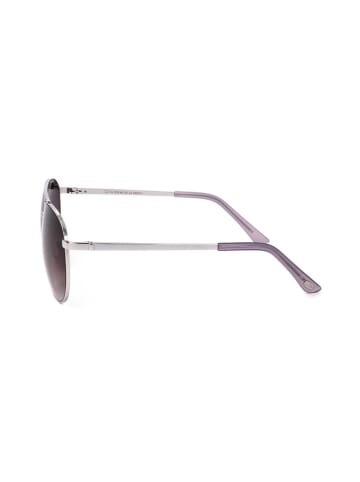 Oscar de la Renta Damen-Sonnenbrille in Silber/ Braun