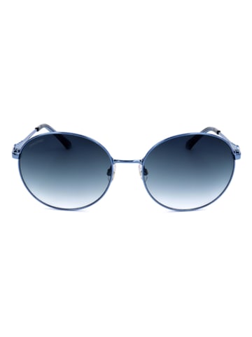 Swarovski Damskie okulary przeciwsłoneczne w kolorze niebieskim