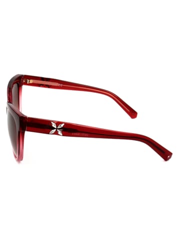 Swarovski Dameszonnebril bordeaux/bruin