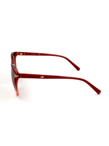 Swarovski Dameszonnebril rood/bruin