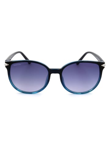 Swarovski Damskie okulary przeciwsłoneczne w kolorze granatowym