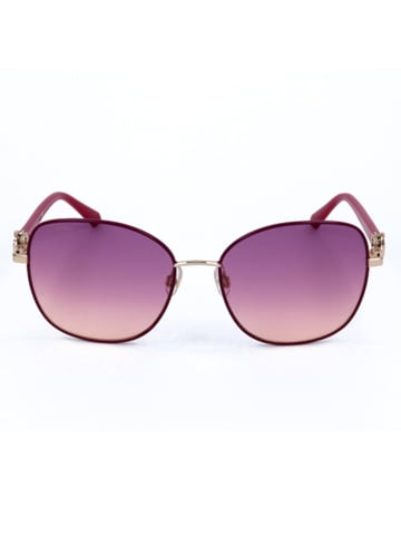 Swarovski Damen-Sonnenbrille in Pink-Gold/ Lila