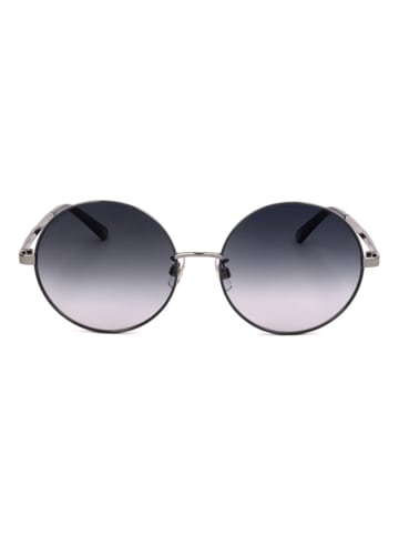 Swarovski Damskie okulary przeciwsłoneczne w kolorze srebrno-szarym