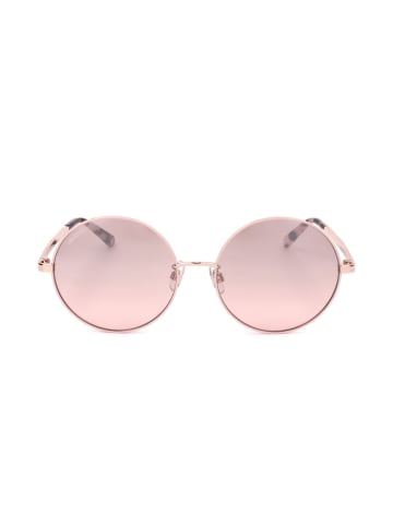 Swarovski Damen-Sonnenbrille in Beige-Roségold/ Rosa