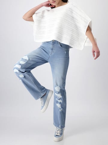 monari Poncho in Weiß