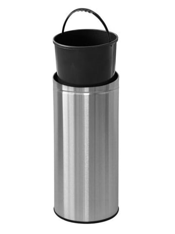 Echtwerk Sensor-Abfalleimer in Silber - 42 l