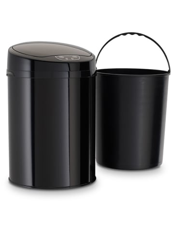 Echtwerk Sensor-Badabfalleimer in Schwarz - 9 l