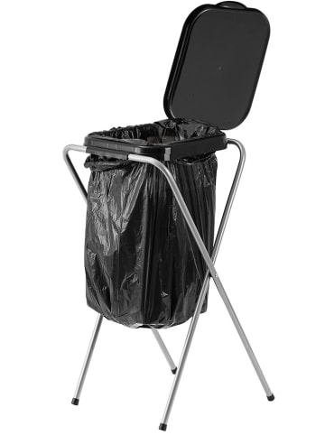 Echtwerk Müllsackständer in Schwarz - (B)38 x (H)75 cm