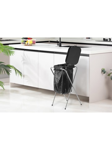 Echtwerk Stojak w kolorze czarnym na worki na śmieci - 38 x 75 cm