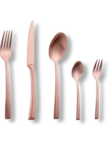 Echtwerk 30-delige tafelbestekset "Avelino" bruin