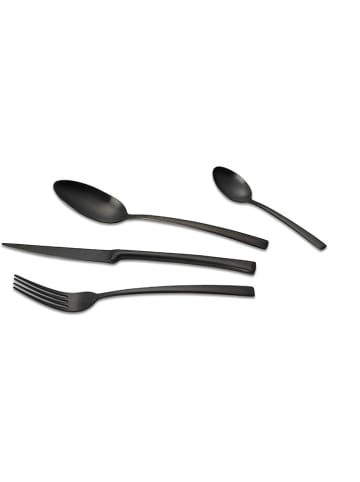 Echtwerk 16-częściowy zestaw sztućców "Avelino" w kolorze czarnym