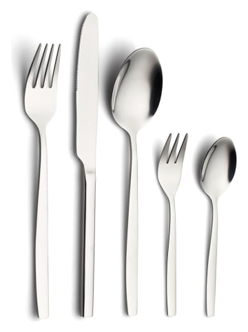 Echtwerk 30tlg. Besteck-Set "Positano" in Silber
