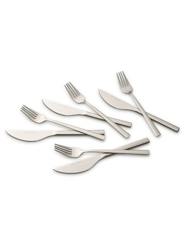 Echtwerk 8tlg. Pizzabesteck-Set "Bari" in Silber