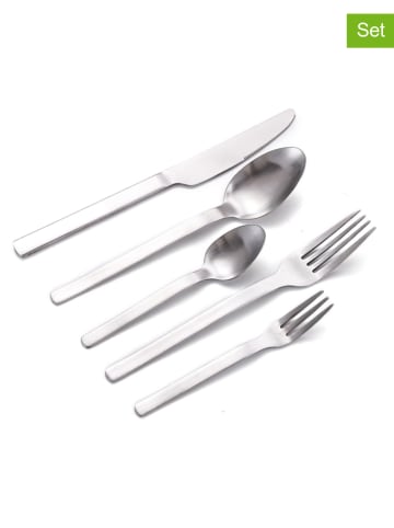 Echtwerk 30tlg. Besteck-Set "Positano" in Silber