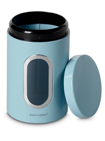 Echtwerk 3-delige set: voorraadpotten lichtblauw - 1,4 l