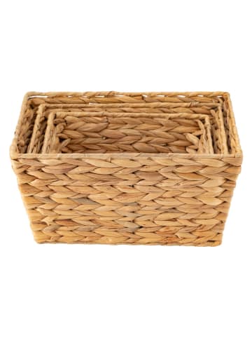 Echtwerk 3-delige set: opbergmanden beige