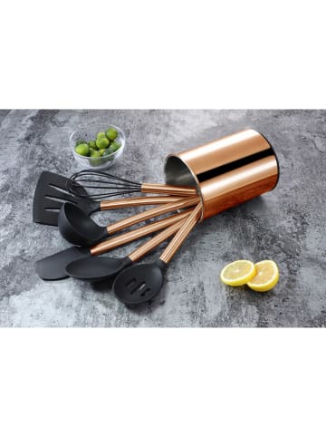 Echtwerk 7-delige keukenhulpjesset koperkleurig