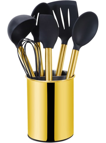 Echtwerk 7tlg. Küchenhelfer-Set in Gold