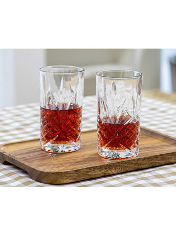 Echtwerk 6er-Set: Longdrink-Gläser  - 350 ml