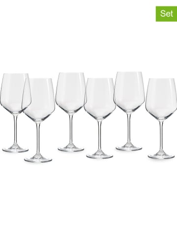 Echtwerk 6-delige set: rodewijnglazen - 630 ml