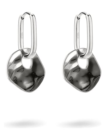 Liebeskind Posrebrzane kolczyki-kreole