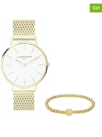 Liebeskind 2tlg. Schmuckset in Gold
