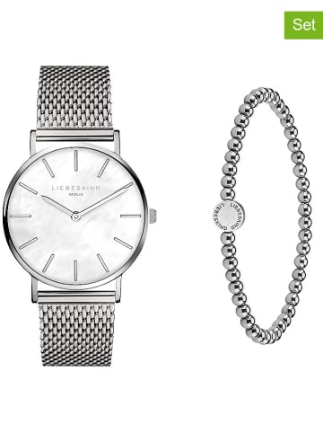 Liebeskind 2-delige sieradenset: kawartshorloge & armband
