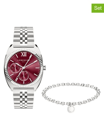 Liebeskind 2-delige sieradenset: kawartshorloge & armband