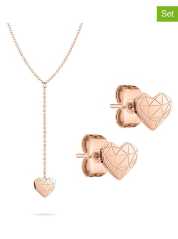 Liebeskind 2-delige sieradenset: ketting en oorstekers