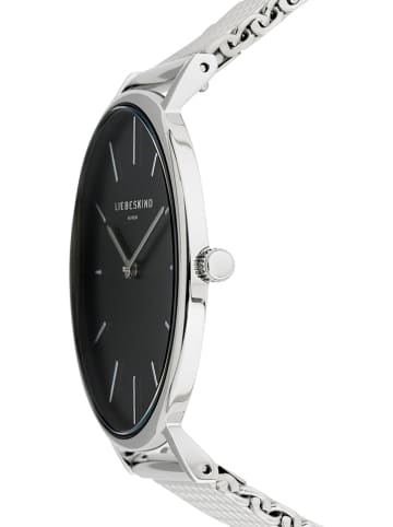 Liebeskind Zegarek kwarcowy w kolorze srebrno-czarnym