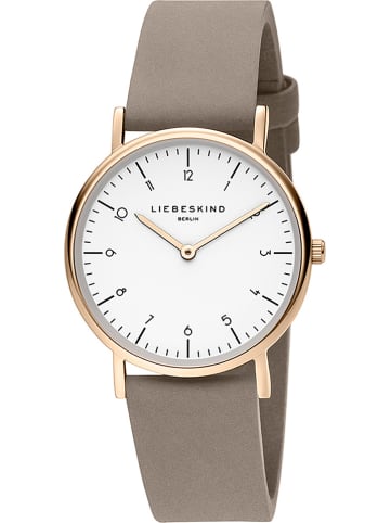 Liebeskind Zegarek kwarcowy w kolorze złoto-szaro-białym