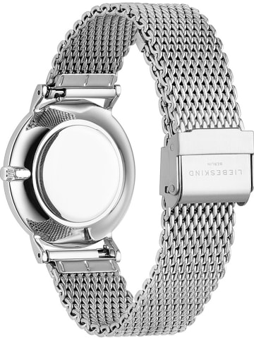 Liebeskind Kwartshorloge zilverkleurig/grijs