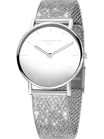 Liebeskind Zegarek kwarcowy w kolorze srebrno-białym