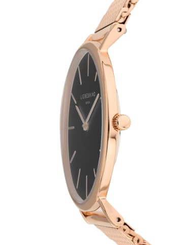 Liebeskind Quarzuhr in Roségold/ Schwarz