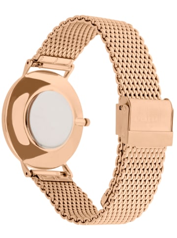 Liebeskind Zegarek kwarcowy w kolorze różowozłoto-czarnym