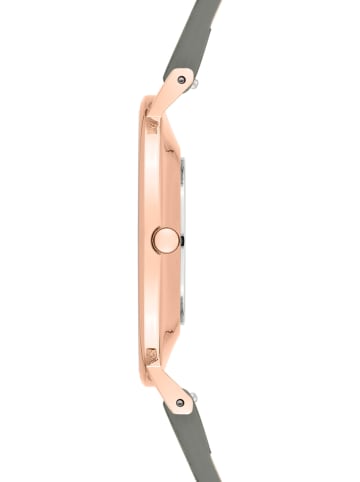 Liebeskind Kwartshorloge groen/roségoudkleurig