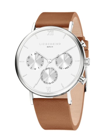 Liebeskind Chronograaf lichtbruin/zilverkleurig/wit