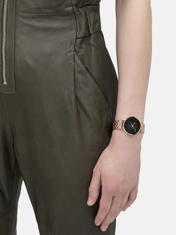 Liebeskind Kwartshorloge roségoudkleurig/zwart